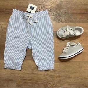 NWT NEW Janie n Jack striped pants and shoes BUNDLE